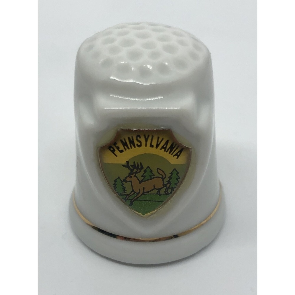 Pennsylvania State Souvenir Collectible‎ Thimble